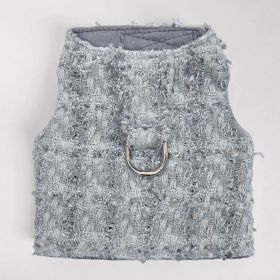 Annabella Dog Harness (Color: Platinum, size: MD)