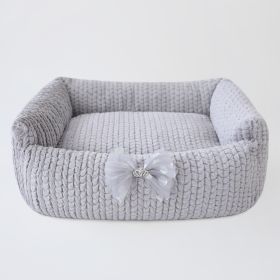 Dolce Dog Bed (Color: Sterling)