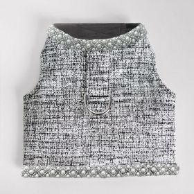 Isabella Dog Harness (Color: Alloy, size: LG)