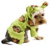 Adorable Silly Monkey Fleece Dog Pajamas/Bodysuit with Hood