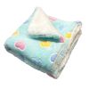 Ultra Plush Colorful Hearts Blanket