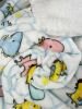 Ultra Plush Colorful Dinosaurs Blanket