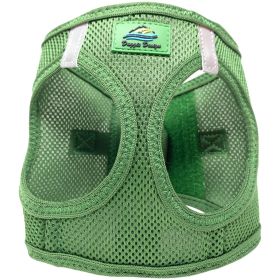 American River Solid Ultra Choke Free Dog Harness (Color: Dark Forest Green, size: XXS)