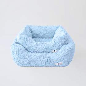 Bella Dog Bed (Color: Baby Blue, size: SM)