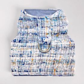 Annabella Dog Harness (Color: Sky, size: LG)