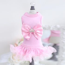 Royal Princess Dog Dress (Color: Pink, size: MD)