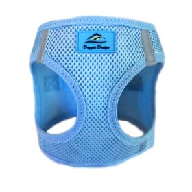 American River Solid Ultra Choke Free Dog Harness (Color: light blue, size: large)