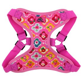 Wrap and Snap Choke Free Dog Harness by Doggie Design (Color: Maui Pink, size: X-Small)
