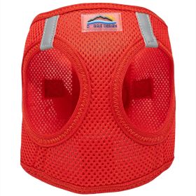 American River Solid Ultra Choke Free Dog Harness (Color: Red, size: X-Small)