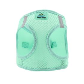 American River Solid Ultra Choke Free Dog Harness (Color: Teal, size: S)