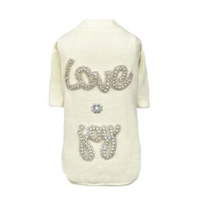Love n Joy Tee (Color: Ivory, size: LG)